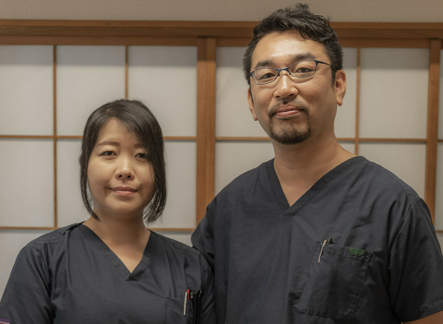 人物写真(障子) (1)