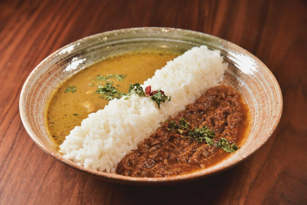 2種盛り薬膳カレー2
